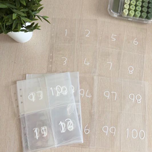 100 плика пълнител PVC
